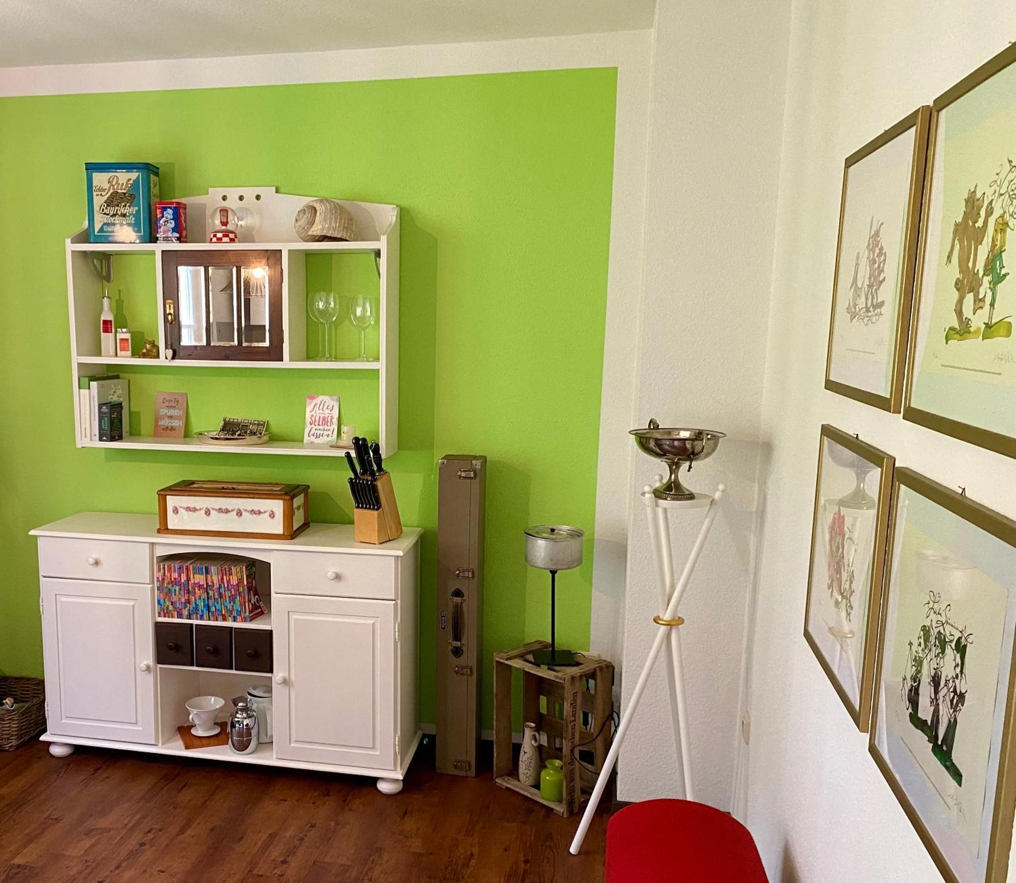 באד קארלסהפן Eine Gemuetliche Ferienwohnung Mit Garten מראה חיצוני תמונה